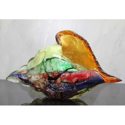 Murano Cam Renkli Deniz Kabuğu Alk5213