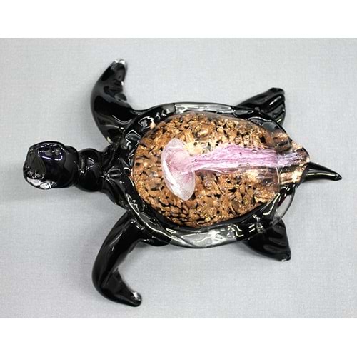 Murano Cam Kaplumbağa Figürü Alk5234