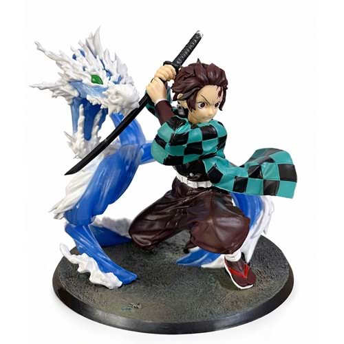 Anime Demon Slayer Tanjiro Figürü 24 Cm Alk5313