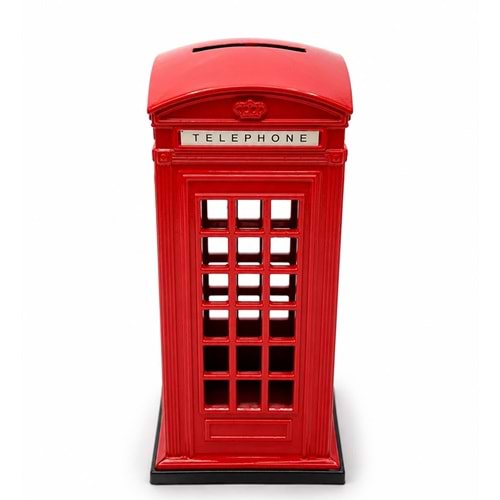 Metal Telefon Kulübesi Kumbara Alk5391