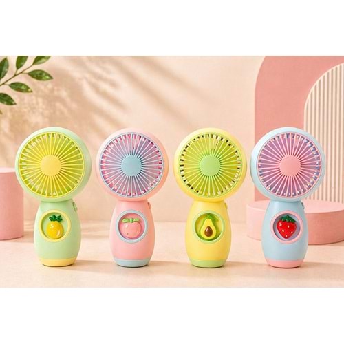 Mini Şarjlı El Fanı Alk5634