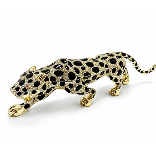 Swaroski Taşlı Leopar Alk5713