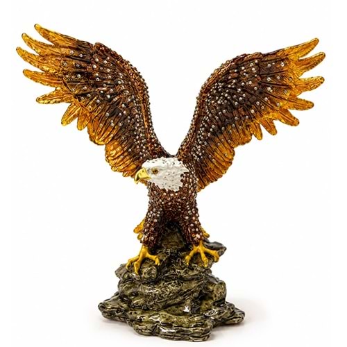 Swaroski Taşlı Kartal Figürü Alk5768