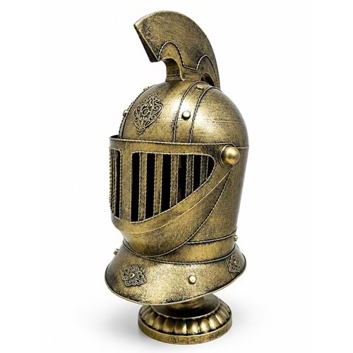 Metal Şövalye Miğferi Biblosu Alk5782