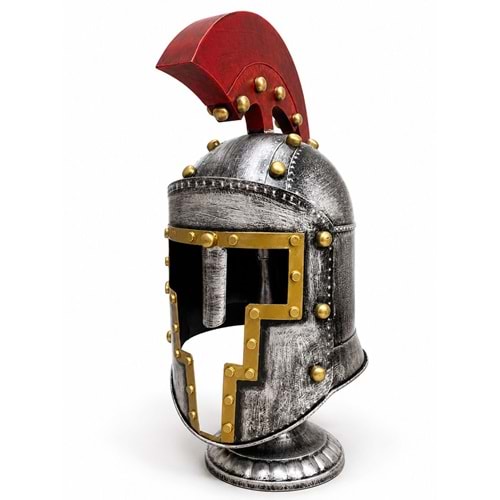 Metal Şövalye Miğferi Biblosu Alk5783