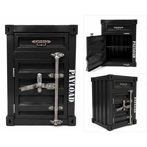 Konteyner Tasarımlı Metal Dolap Alk5802