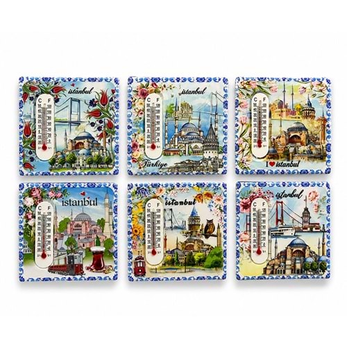 İstanbul Temalı Buzdolapı Süsü Magnet Alk5828