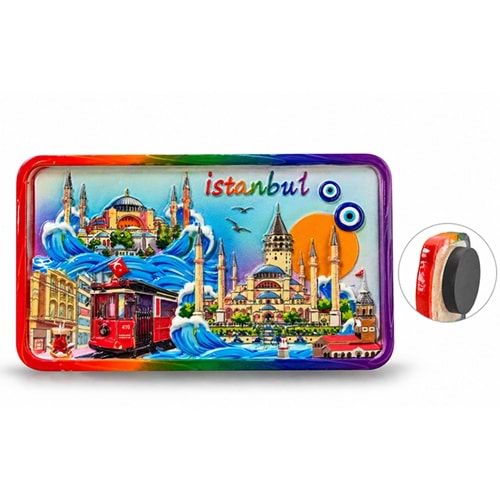 İstanbul Temalı Polyester Magnet Alk5864