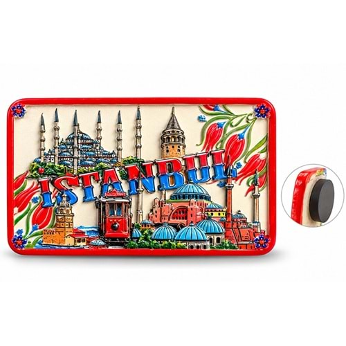 İstanbul Temalı Polyester Magnet Alk5865