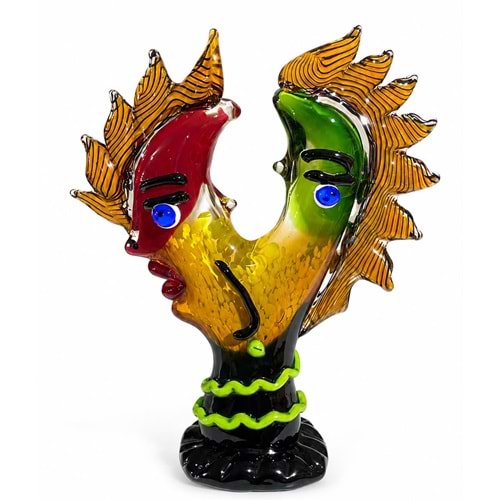 El Yapımı Murano Cam Sanat Objesi Alk5921