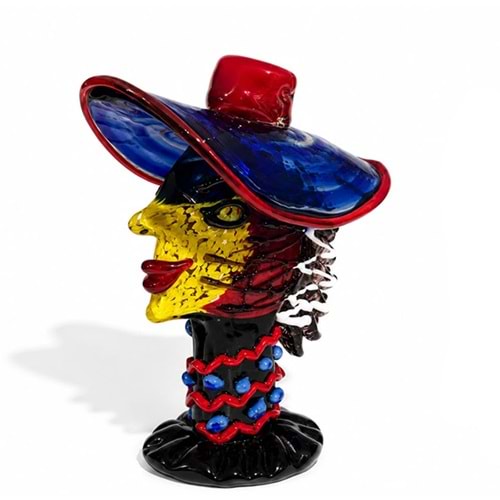 El Yapımı Murano Cam Sanat Objesi Alk5923