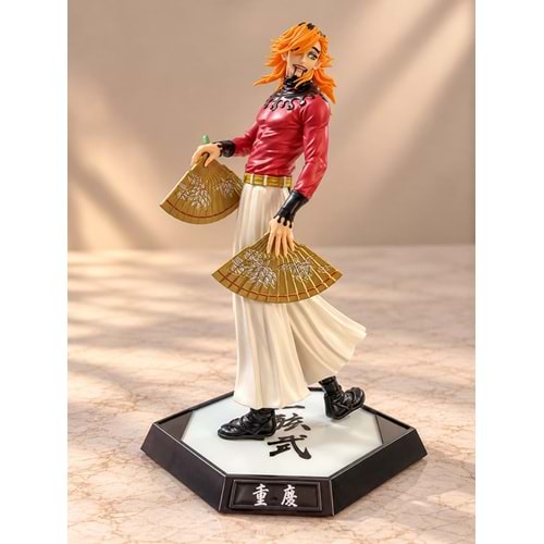 Demon Slayer Doma (Douma) Yelpazeli Anime Figürü 29 Cm Alk6585
