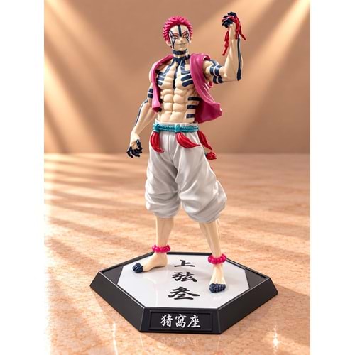 Demon Slayer Akaza Üst Ay 3 Anime Figürü 28 Cm Alk6590