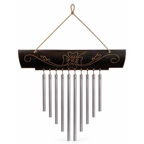 Bambu Metal Çubuklu Rüzgar Çanı No:1048