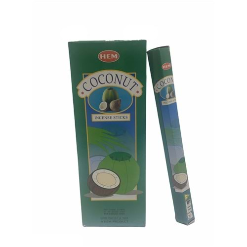 Hem Coconut Aromalı Çubuk Tütsü