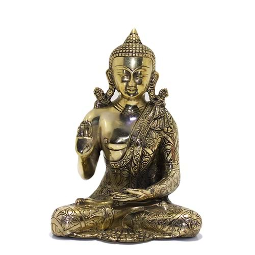 Metal Buda Biblosu 25 Cm KSK269