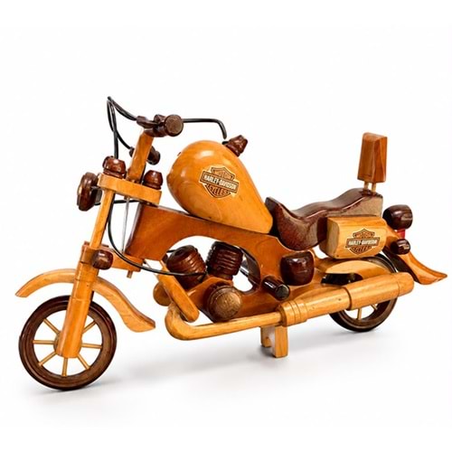 Dekoratif Ahşap Harley Motor No:1138