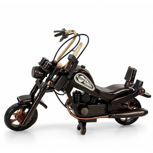 Dekoratif Ahşap Harley Motor Orta Boy No:1141
