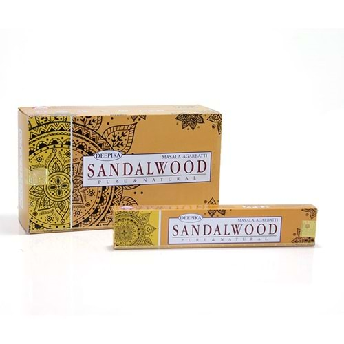 Deepıka Sandalwood Aromalı Çubuk Tütsü 15 Gr