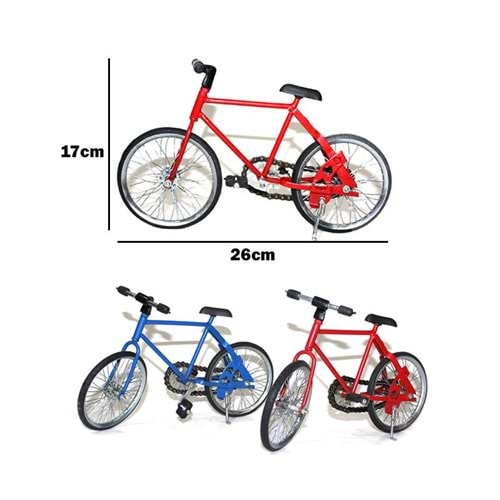 Renkli Metal Bisiklet Küçük Boy ST00081