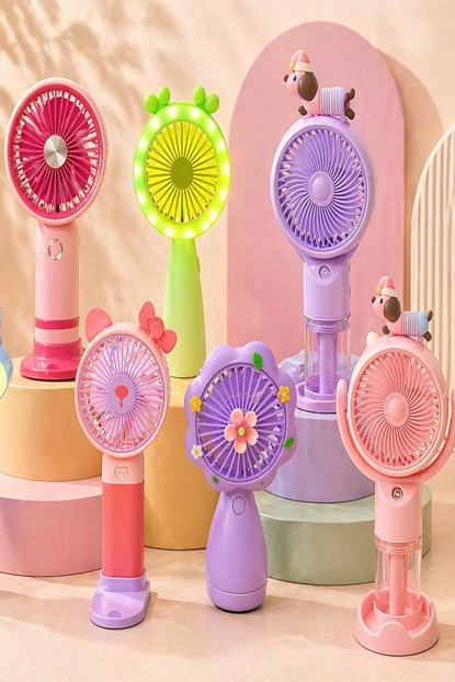 Şarjlı mini fan, sulu fan ve ışıklı fan modelleri