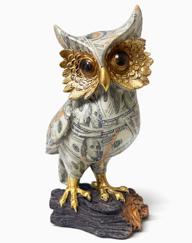 Özel Tasarım Polyester Baykuş  Aalk4358