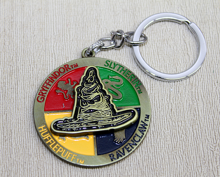 Metal Dönen Harry Potter Seçmen Şapka Anahtarlık Alk3094