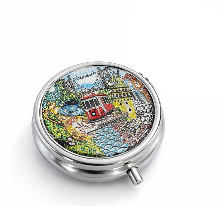 İstanbul Temalı İlaç Kutusu Alk4047