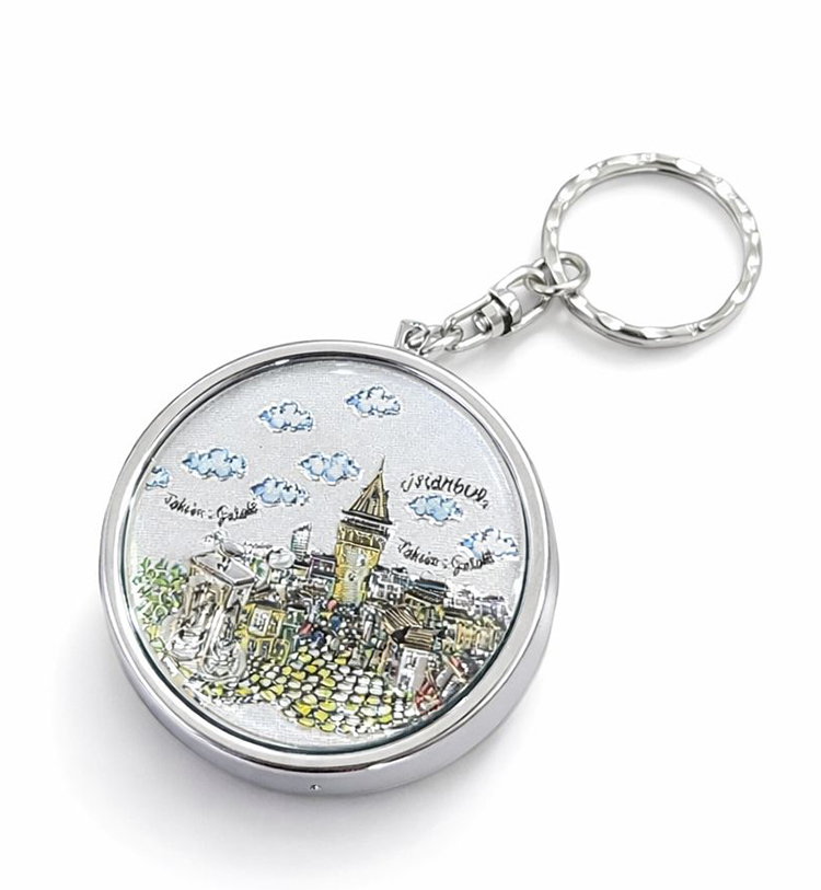 İstanbul Temalı Küllük Anahtarlık Alk4052