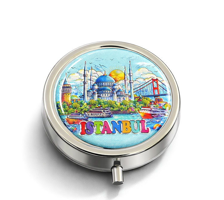 İstanbul Temalı İlaç Kutusu Alk4373