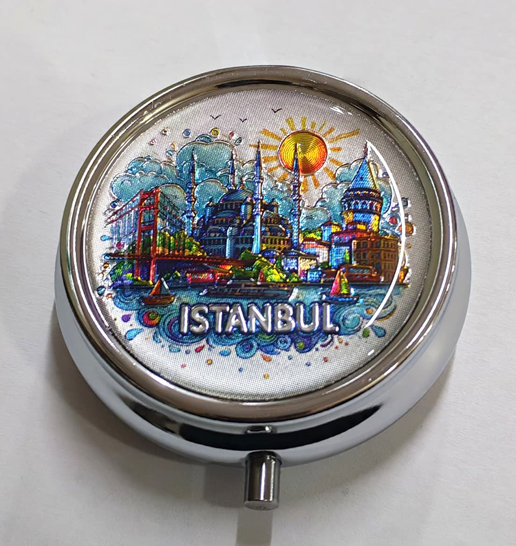 İstanbul Temalı İlaç Kutusu Alk4376