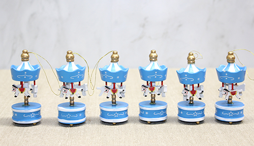 Ahşap 6'Lı Dekoratif Atlı Karınca Alk4393