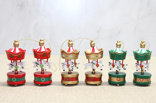 Ahşap 6'Lı Dekoratif Atlı Karınca Alk4395