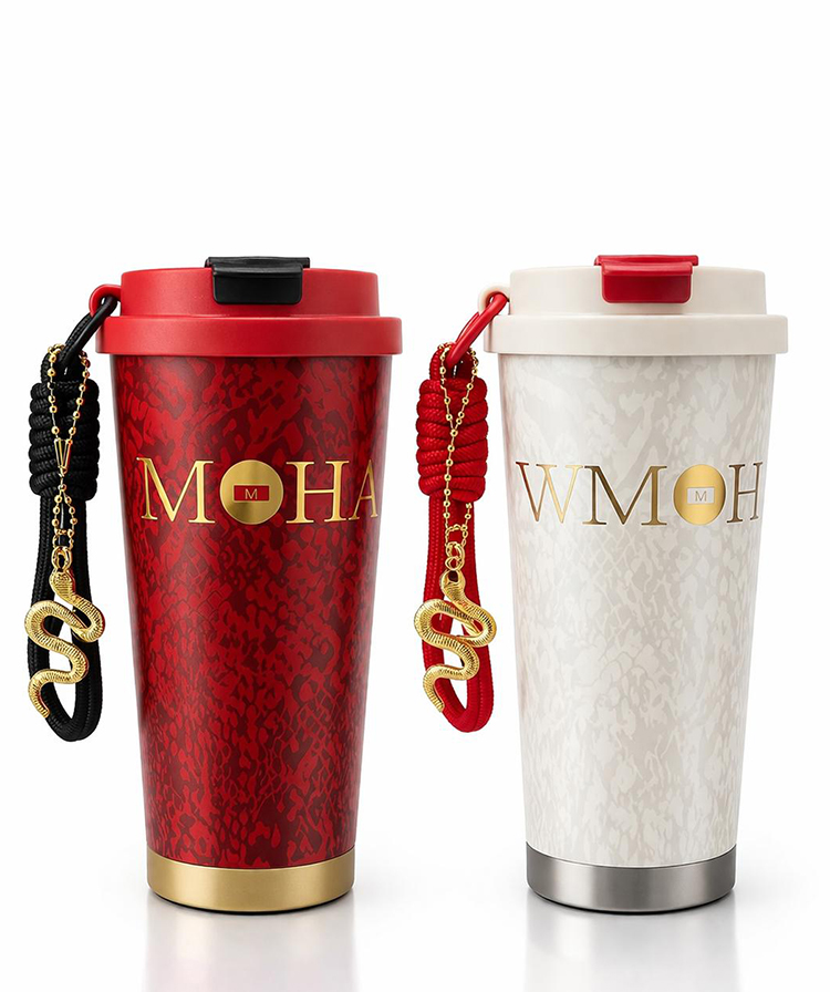 Lüks Tasarım Çift Katmanlı Vakumlu Termos Bardak Alk4642