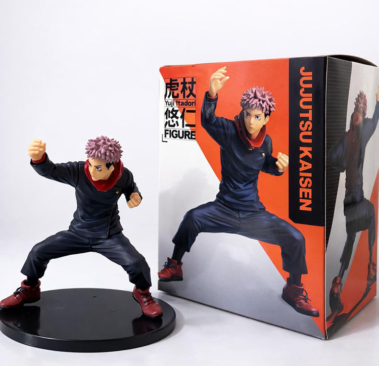Anime Jujutsu Kaisen Yuji İtadori Figürü 20 Cm Alk5272