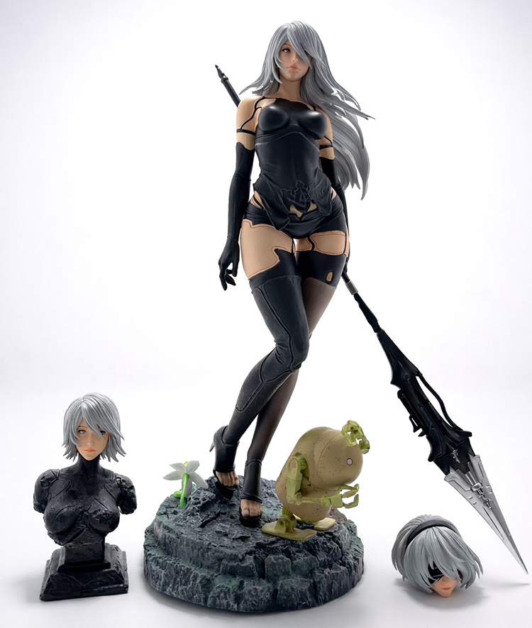 Anime Nier Automata Figürü 48 Cm Alk5294