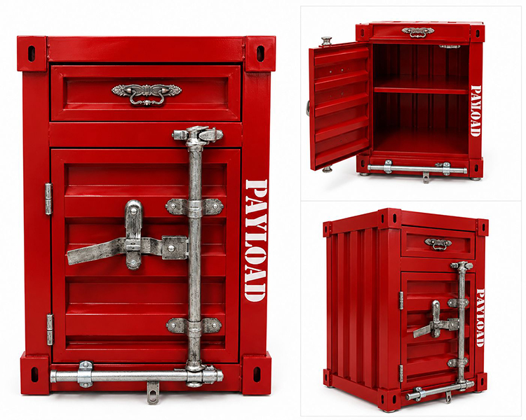 Konteyner Tasarımlı Metal Dolap Alk5803
