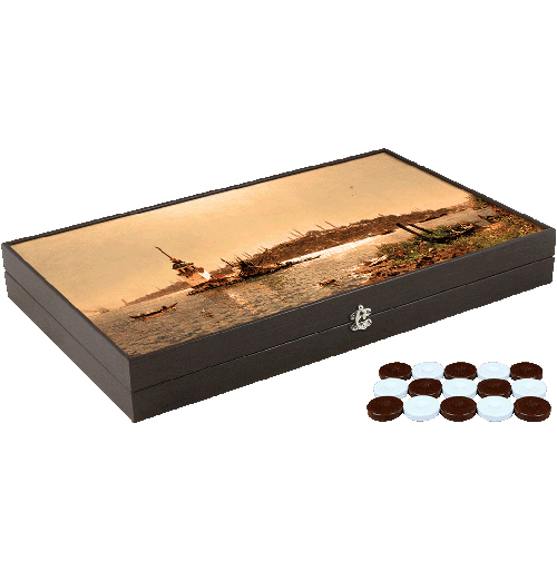 Özel Trendy Kızkulesi Tasarımı Tavla