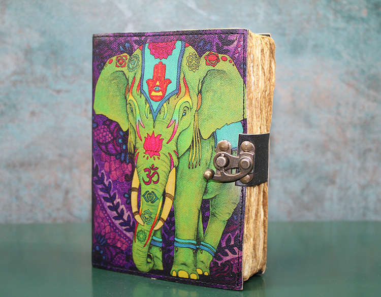 Fil Tasarımı Deri Defter Ksk3133