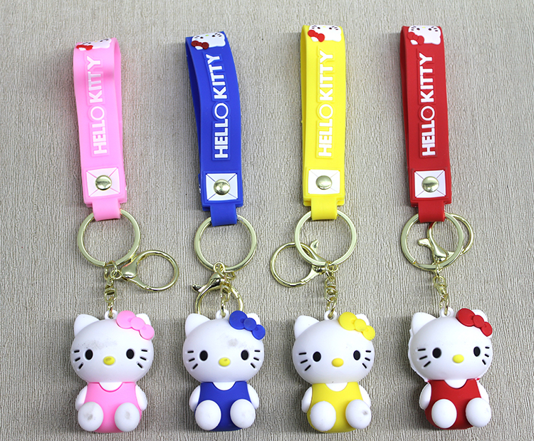 Silikon Hello Kitty Anahtarlık Alk4248