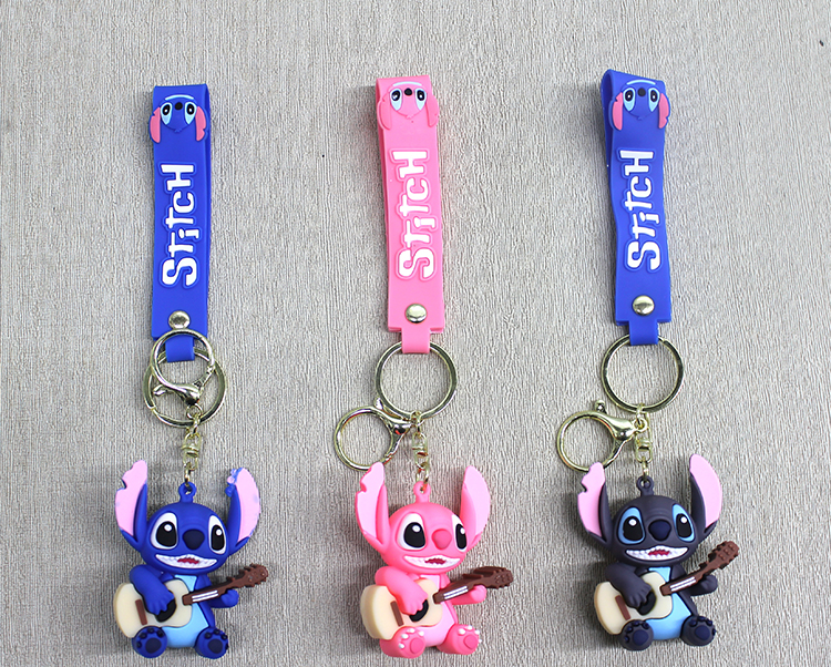 Stitch Silikon Anahtarlık Alk4261