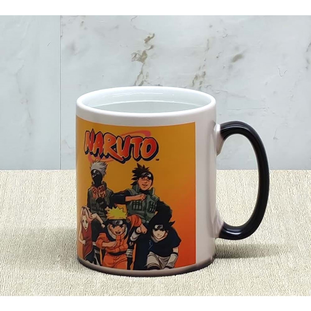 Porselen Renk Değiştiren Naruto Kupa Bardak AAlk382