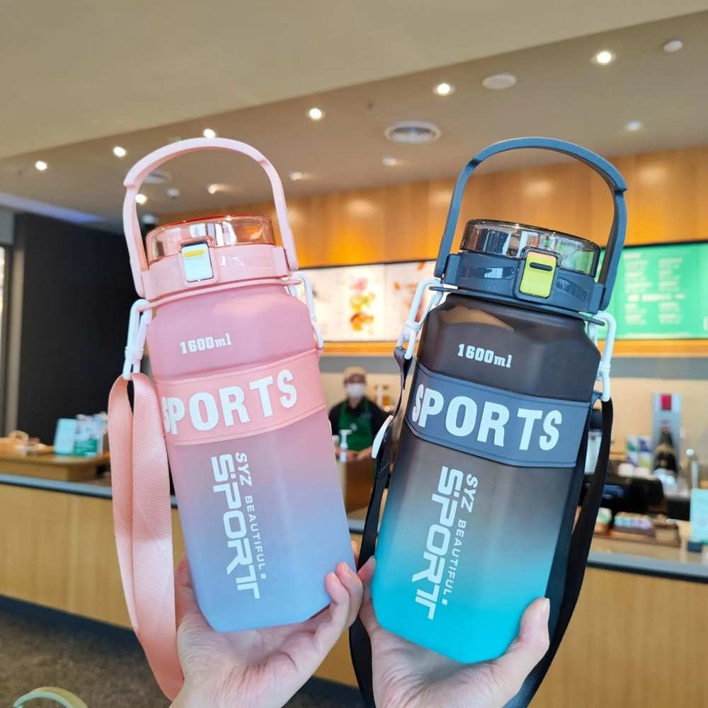 Sport Su Matarası 1600 Ml BPA İçermez Alk2962