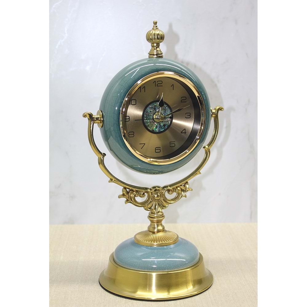 Metal Masa Üstü Saat Alk3731