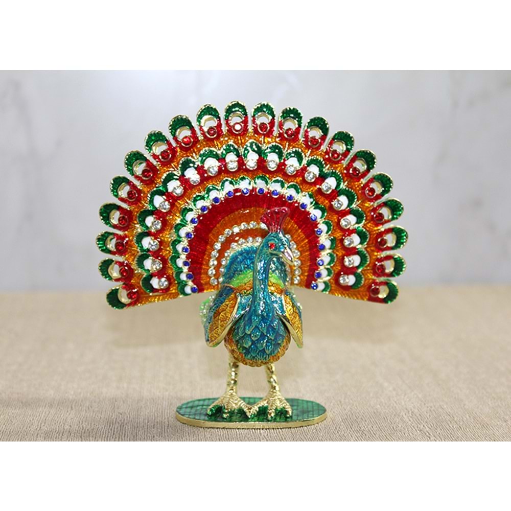 Swaroski Tavuskuşu Alk3829