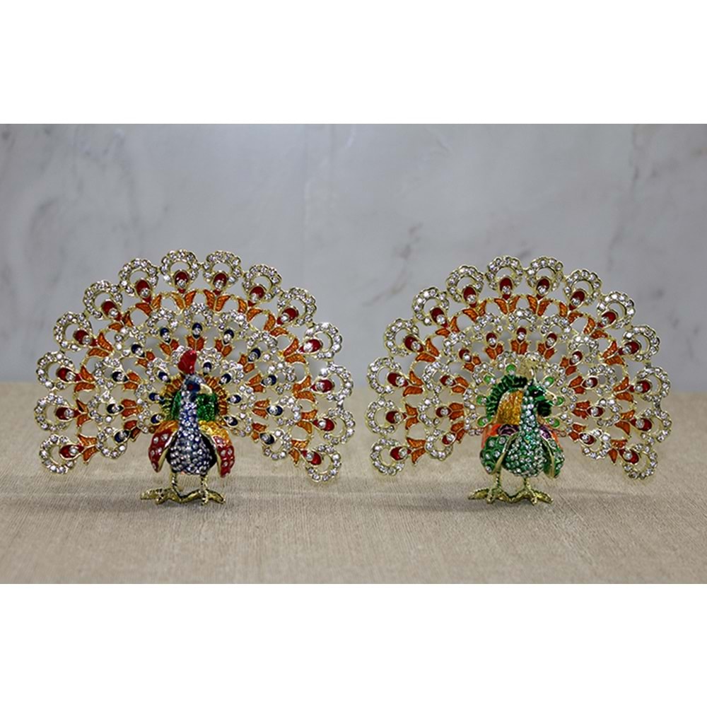 Swaroski Tavuskuşu Alk3834