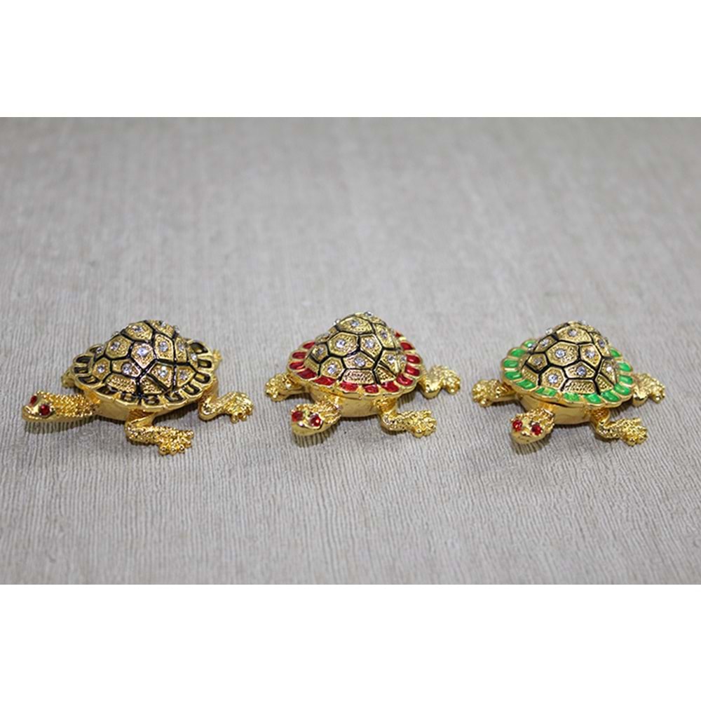 Swaroski Minik Kaplumbağa Figürü Alk3867