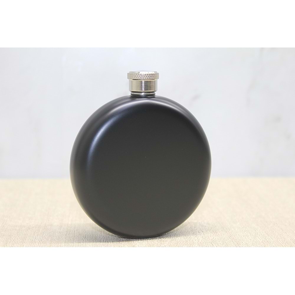Yuvarlak Tekli Matara 5 Oz Alk3903