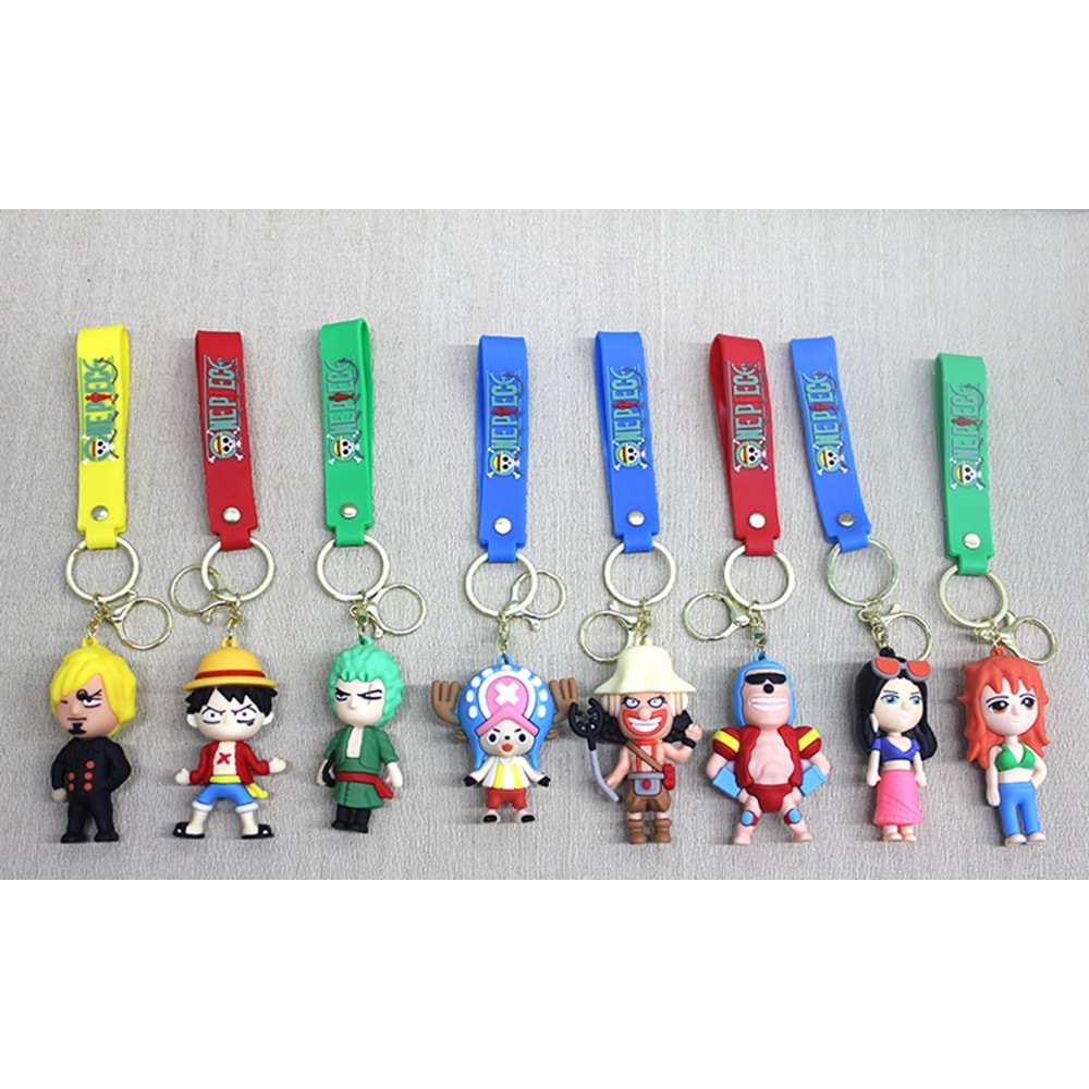 One Piece Silikon Anahtarlık Alk4269