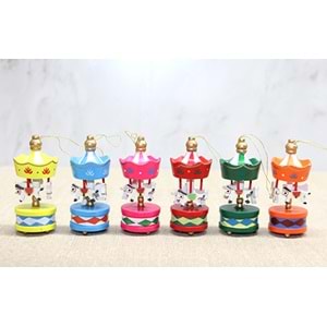 Ahşap 6'Lı Dekoratif Atlı Karınca Alk4394